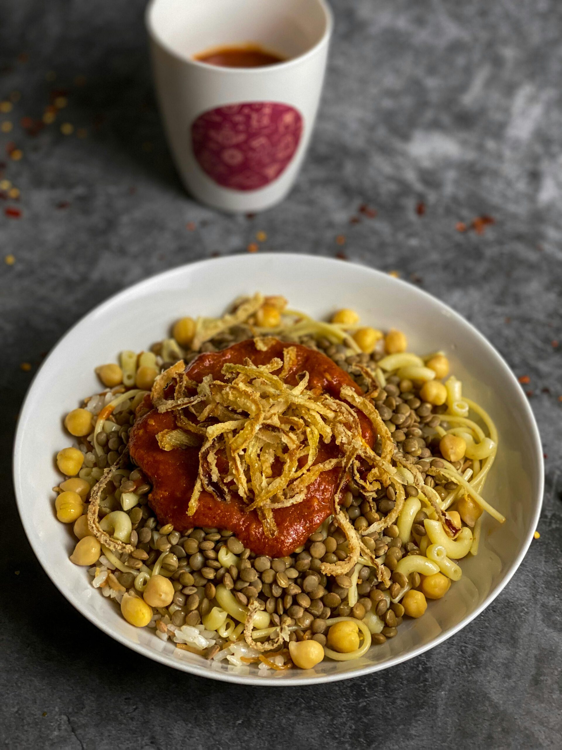 Ẩm thực Ai Cập - món Koshari 2